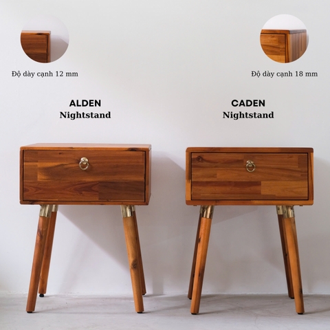 Tab Đầu Giường Caden Gỗ Acacia MAO Home