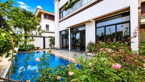 [Ha Long Villa 5Rooms] FLC BT637 빌라 – 프라이빗 수영장, 오션뷰 & 골프장 전망