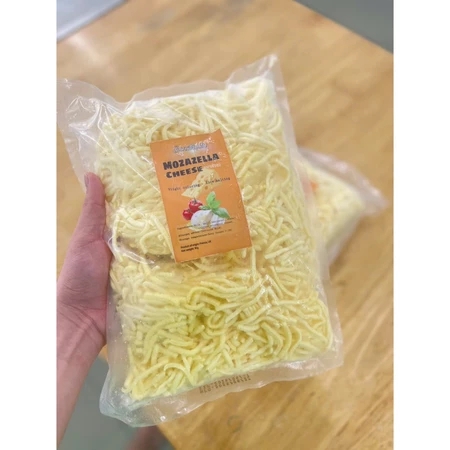 Phô mai Mozzarella bào sợi xanh - 1kg