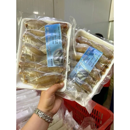Khô cá đù 1 nắng {20đến 30con kg} bịch - 500g