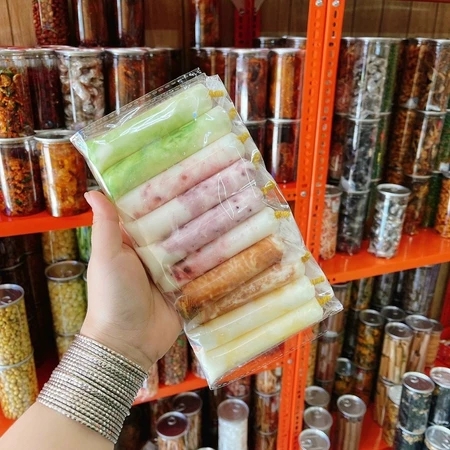 Set sữa chua dẻo sốt trái cây mix - 10 vị