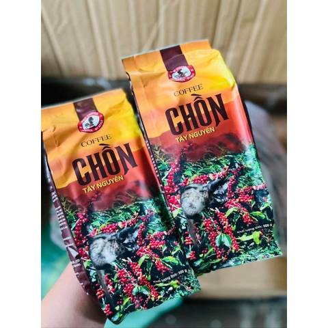 Cà Phê Chồn Tây Nguyên Buôn mê thuột gói - 500gr
