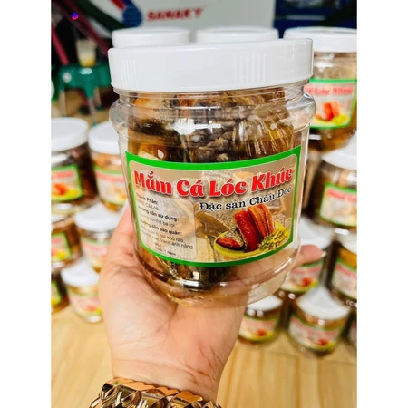 Mắm cá lóc khúc hủ luôn nước khoảng - 700gr