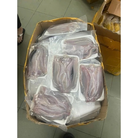 Cá lóc 1 nắng không ướp gia vị 2 khay - 1kg