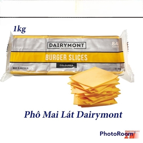 Phô Mai Lát Cheddar Dairymont 84 miếng 1.033kg