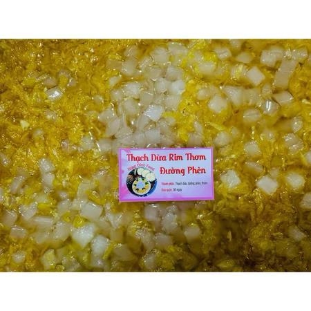 Thạch Dừa Rim Thơm Đường Phèn - Hủ 1kg