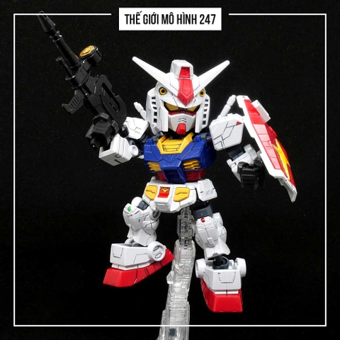 Mô hình lắp ráp SD RX-78 Limited (Tặng chân đế)