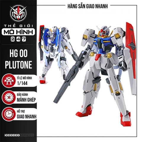 MÔ HÌNH LẮP RÁP HG 00 PLUTONE (KÈM DECAL NƯỚC)
