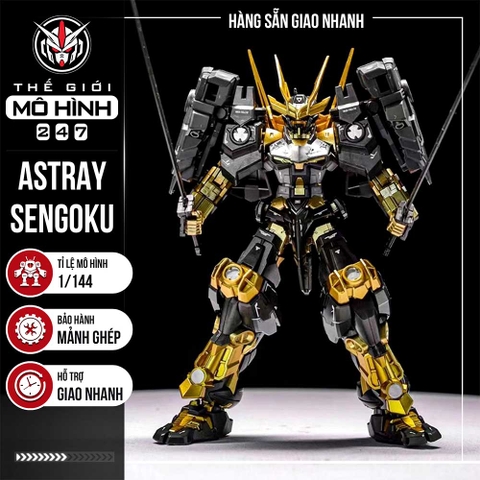 MÔ HÌNH LẮP RÁP HG ASTRAY SENGOKU GOLD - KÈM ĐẾ + DECAL NƯỚC