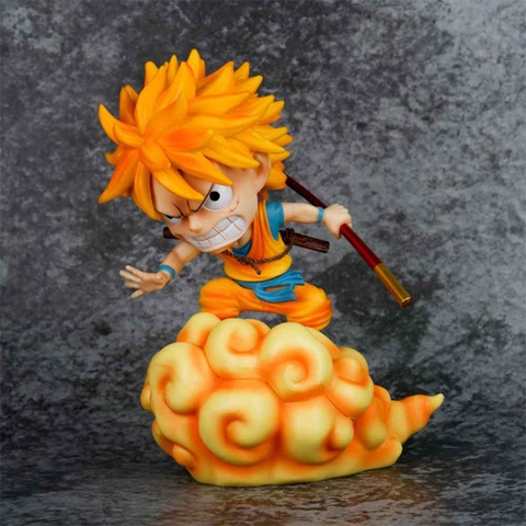 MÔ HÌNH LUFFY COSPLAY SONGOKU CƯỚI CÂN ĐẨU VÂN