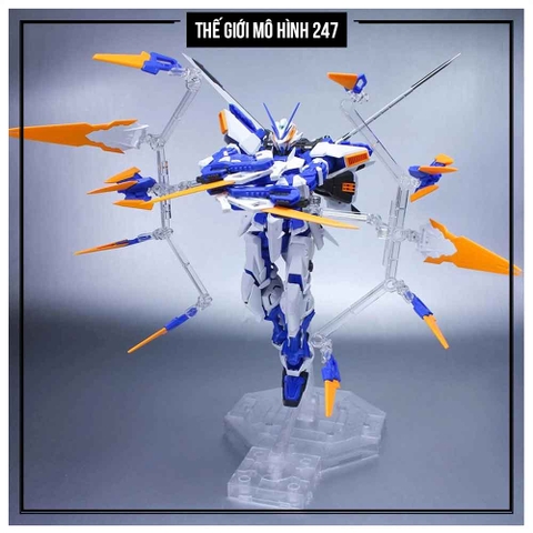 (Tặng đế + Decal nước) Mô hình lắp ráp ASTRAY BLUE FRAME JJ tỉ lệ 1/100