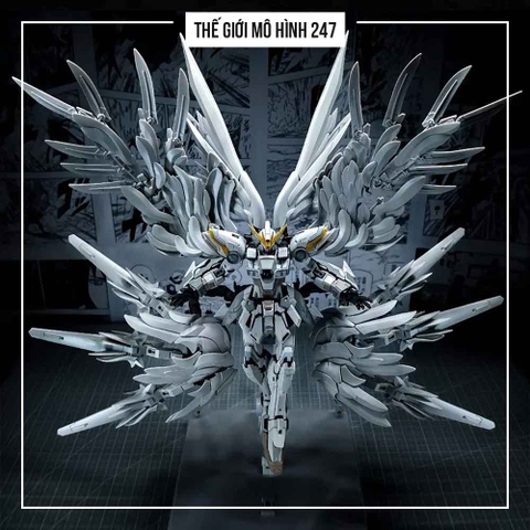 Mô Hình Lắp Ráp MG Daban 8827 Wing Snow White Prelude 1/100 (Tặng đế + Decal nước)
