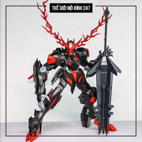 Mô hình lắp ráp FM Barbatos Black (Tặng Effect mắt + Decal nước)