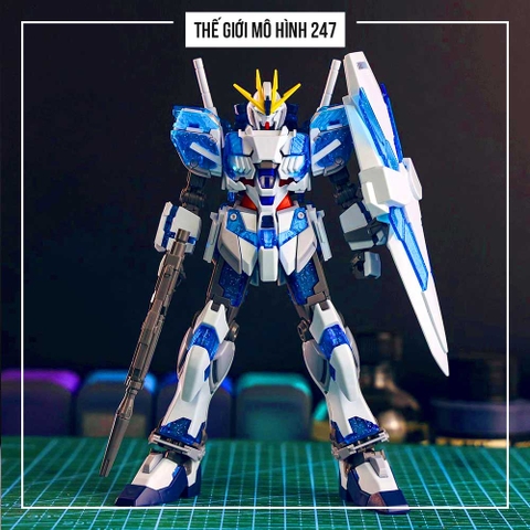 Mô hình Gundam 6601 Unicorn Narrative C-Packs xanh galaxy (Tặng decal nước)
