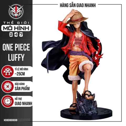 MÔ HÌNH ONE PIECE LUFFY BỘC PHÁT HAKI BÁ VƯƠNG