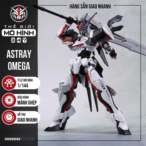 MÔ HÌNH LẮP RÁP HG LOAD ASTRAY OMEGA 1/144 - KÈM DECAL NƯỚC