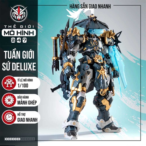 Mô hình lắp ráp Tuần Giới Sứ Deluxe (Có đèn + Khung Kim Loại) - Chính hãng CangDao