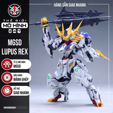 MÔ HÌNH LẮP RÁP MGSD BARBATOS LUPUS REX - KÈM ĐÈN + DECAL NƯỚC