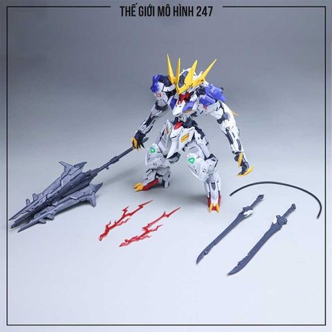 MÔ HÌNH LẮP RÁP MGSD BARBATOS LUPUS REX - KÈM ĐÈN + DECAL NƯỚC