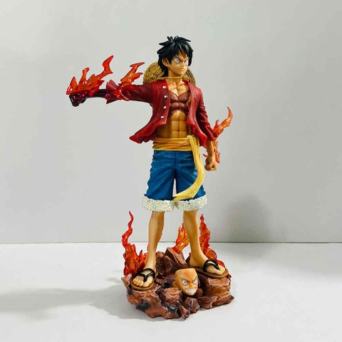 MÔ HÌNH ONE PIECE LUFFY BỘC PHÁT HAKI - HOA ANH ĐÀO