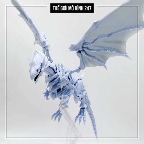 Mô hình Rồng Trắng Mắt Xanh 1 đầu - Blue Eyes White Dragon