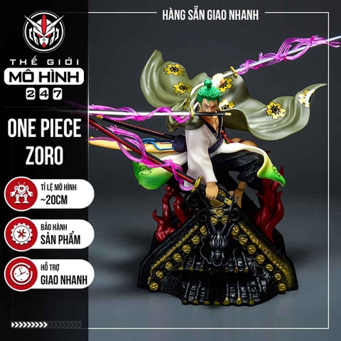MÔ HÌNH ONE PIECE ZORO MÁI NHÀ