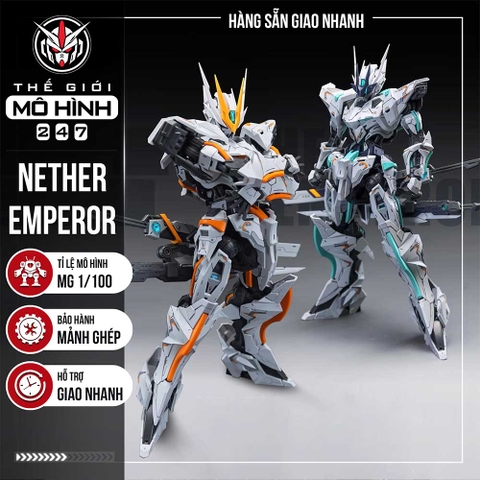 MÔ HÌNH LẮP RÁP NETHER EMPEROR - 2 MÀU + DECAL NƯỚC - CHÍNH HÃNG SNAA