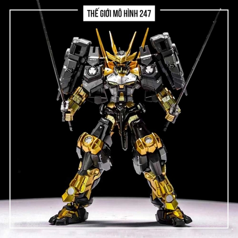 Mô hình Gundam HG Astray Sengoku Gold - Kèm đế + Decal nước