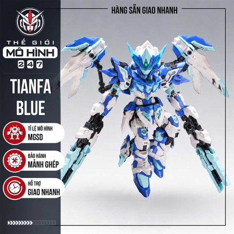[Cọc trước] Mô hình lắp ráp TGM Tianfa Blue Có đèn + Decal nước - Chính hãng CangDao