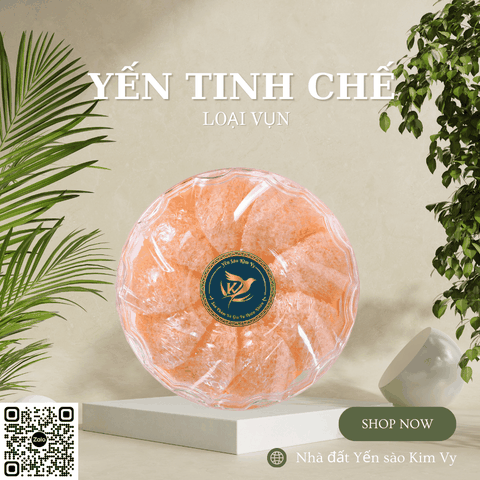Yến tinh chế sợi vụn
