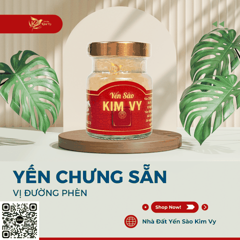 Yến chưng sẵn đường phèn