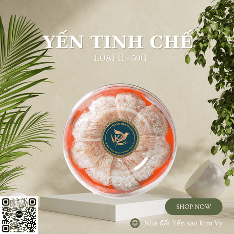 Yến tinh chế sợi loại II - 50g