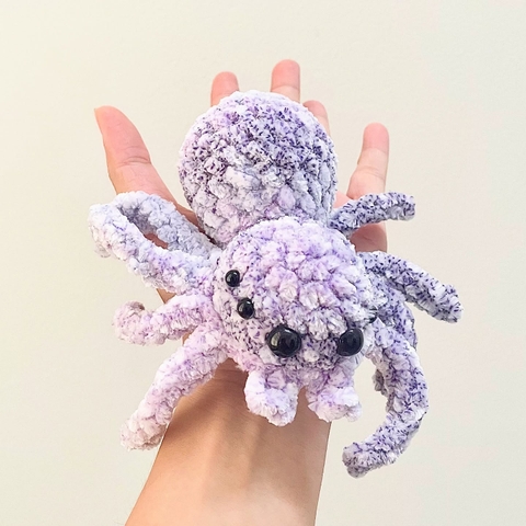 Nhện Len Thủ Công Spider Crochet Toy