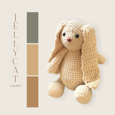 Thỏ Jelly Cat Móc Len Thú Len Thỏ Siêu Dễ Thương