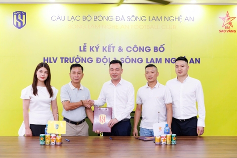 HLV Văn Sỹ Sơn tiếp tục giữ chức vụ Huấn luyện viên trưởng Đội 1 Sông Lam Nghệ An
