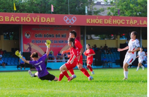 Phong Phú Hà Nam ngược dòng đánh bại chủ nhà Sơn La, giành trọn 3 điểm tại vòng 2 Giải U16 nữ Quốc gia 2026
