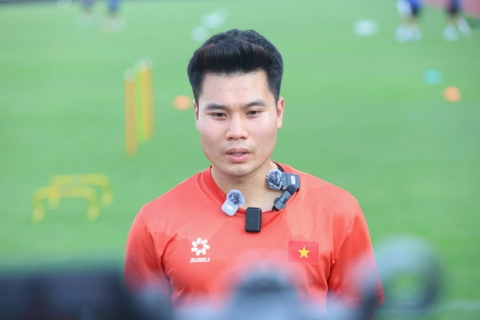 Trương Tiến Anh: ĐT Việt Nam quyết tâm mang niềm vui về cho người hâm mộ.