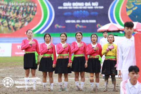 Những “bông hoa trên nương” cháy hết mình với trái bóng tại giải bóng đá nữ các dân tộc thiểu số VTV Cup 2026