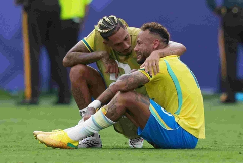 Neymar khóc nức nở nói lời giã từ đội tuyển quốc gia Brazil sau World Cup 2026.