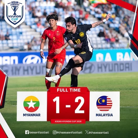 🇲🇾 MALAYSIA NGƯỢC DÒNG HẠ MYANMAR 2-1: BẢN LĨNH ĐƯỢC KHẲNG ĐỊNH TRONG HIỆP ĐẤU THỨ HAI phải