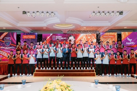 Becamex TP.HCM và quyết tâm trở lại V-League sau cú sốc xuống hạng