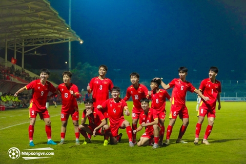U17 Việt Nam đánh bại U17 Hong Kong (Trung Quốc) 2-0, củng cố ngôi đầu bảng C vòng loại U17 châu Á 2026