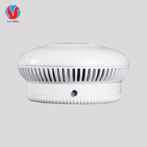 Đầu báo cháy khói liên động không dây kèm đế Wifi SafeFire AJ-760W