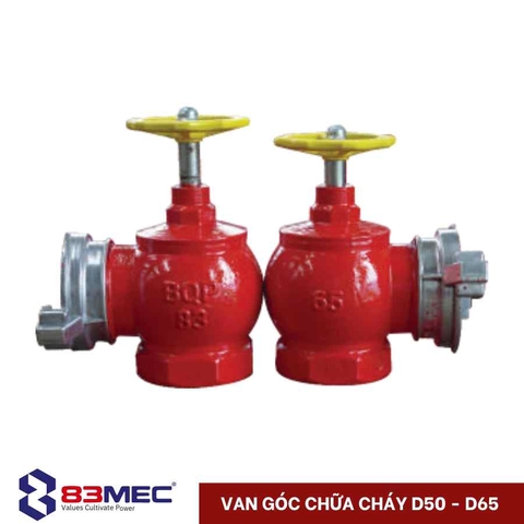 Van góc chữa cháy DN50 – DN65