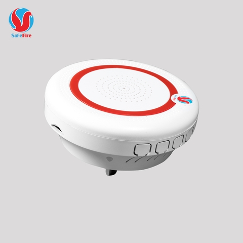 Chuông đèn báo cháy không dây SafeFire AJ-FS08