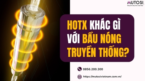 So Sánh HotX Và Bình Nóng Truyền Thống: Khác Nhau Thế Nào?