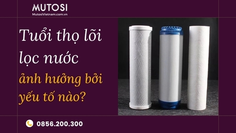 Tuổi Thọ Lõi Lọc Nước Phụ Thuộc Vào Yếu Tố Nào? Cách Dùng Bền Lâu