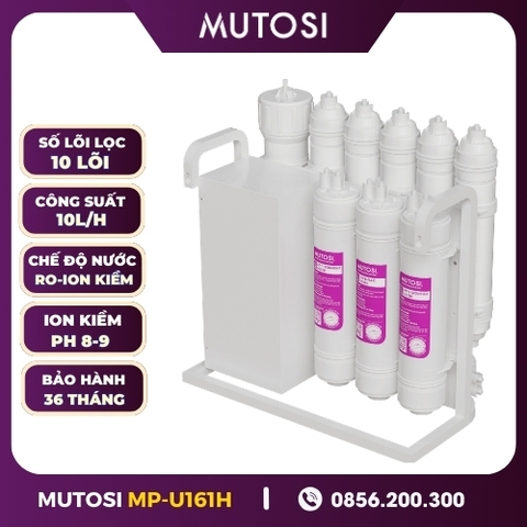 Máy Lọc Nước Để Gầm Ion Kiềm Hydrogen Mutosi MP-U161H