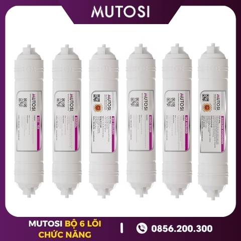 Bộ 6 Lõi Chức Năng Mutosi (T33-Mineral-Far-Nano-Bio-Alkaline)