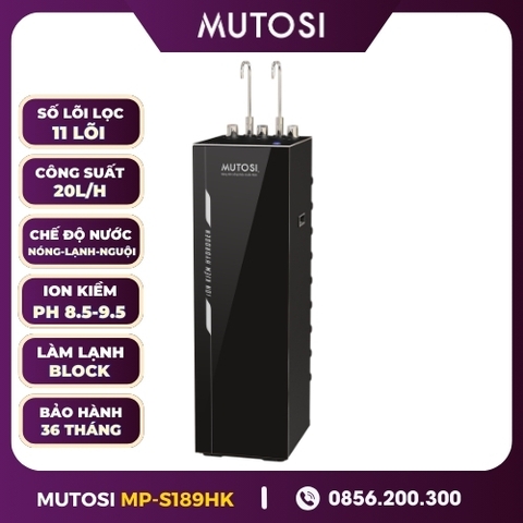 Máy Lọc Nước Nóng-Lạnh-Nguội-Ion Kiềm Hydrogen Mutosi MP-S189HK